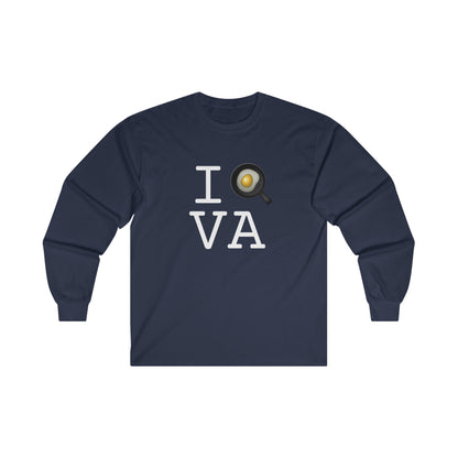 "I Cook in Virginia" Long Sleeve Shirt