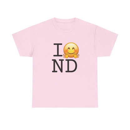 "I Hug North Dakota" Tee