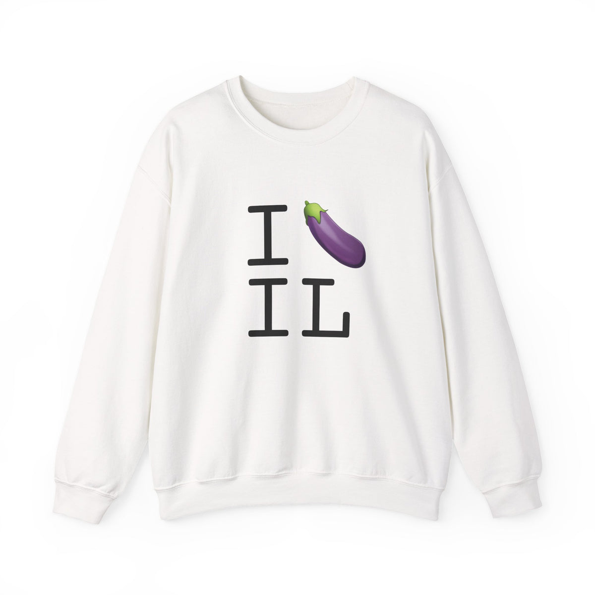 "I Eggplant Illinois" Sweatshirt