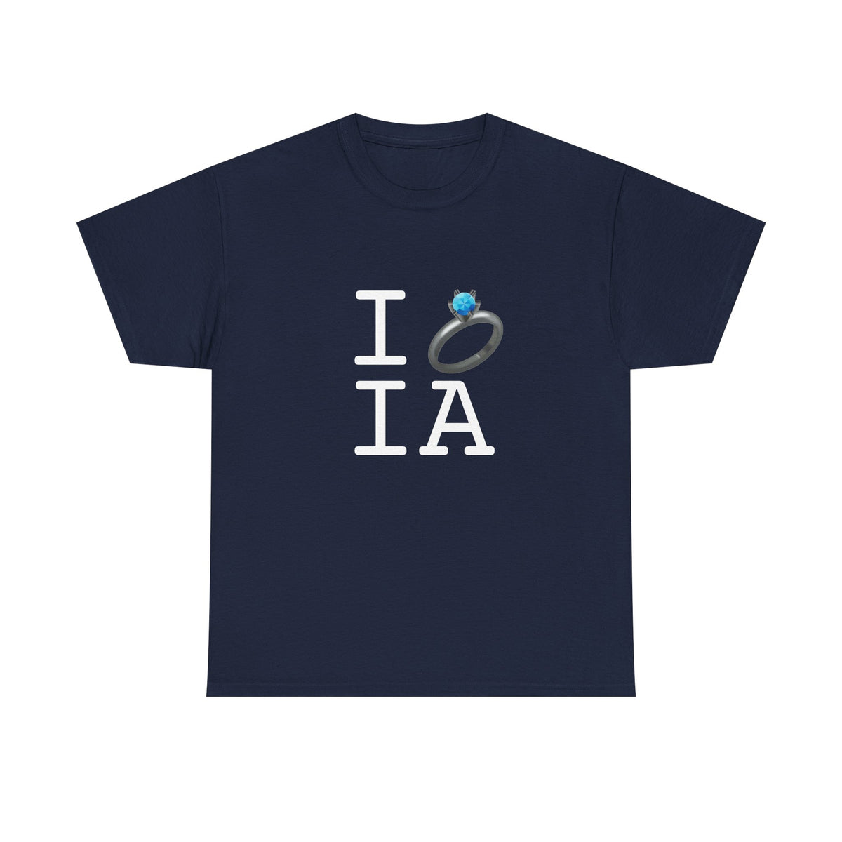 "I'm Married to (Diamond Ring) Iowa" Tee