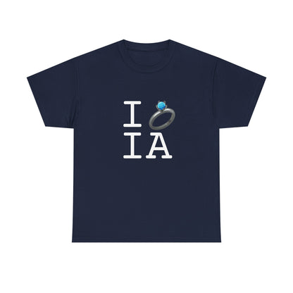 "I'm Married to (Diamond Ring) Iowa" Tee