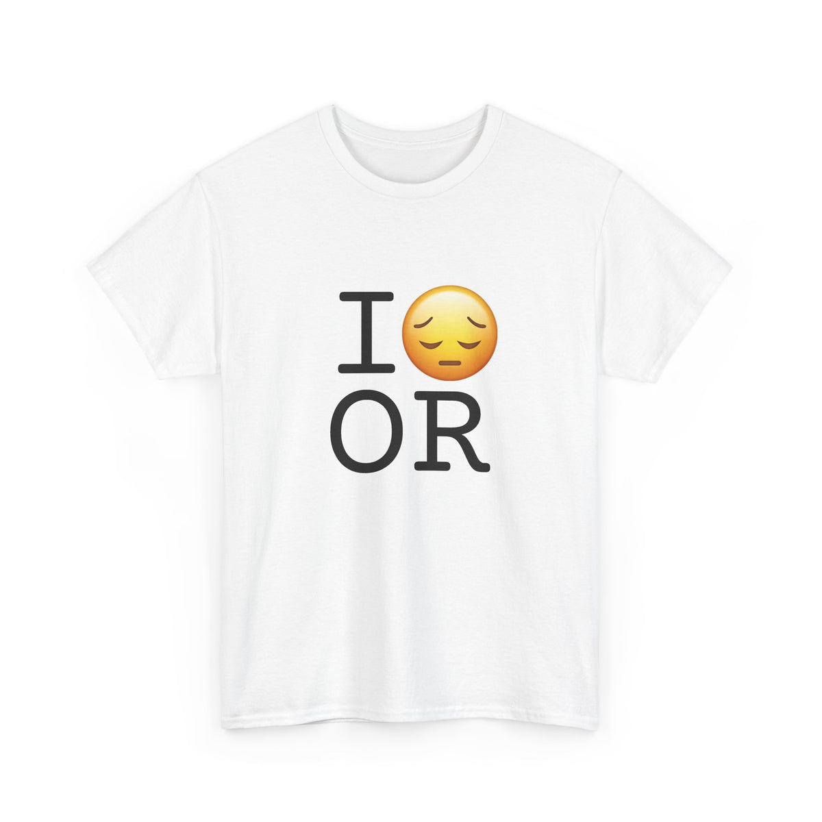 "I'm Depressed about Oregon" Tee
