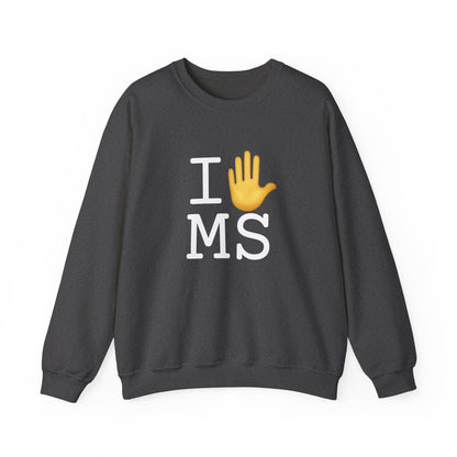 "I Stop (Raised Hand) Mississippi" Sweatshirt
