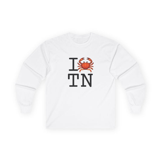 "I Crab Tennessee" Long Sleeve Shirt