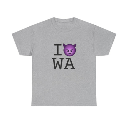 "I'm an Angry Devil about Washington" Tee