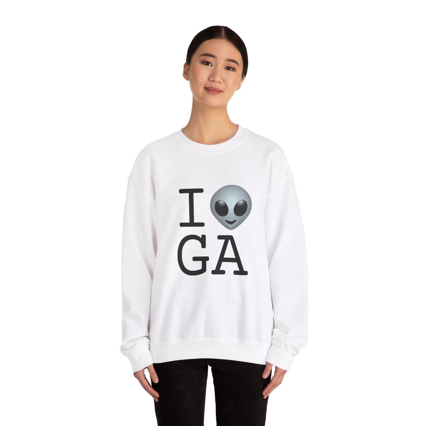 "I Feel Alien in Georgia" Sweatshirt