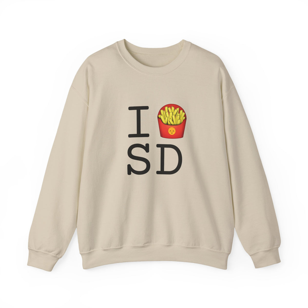 "I French Fries South Dakota" Sweatshirt