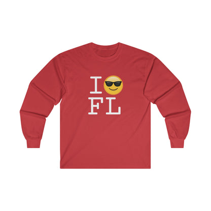 "I'm Cool with Florida" Long Sleeve Shirt