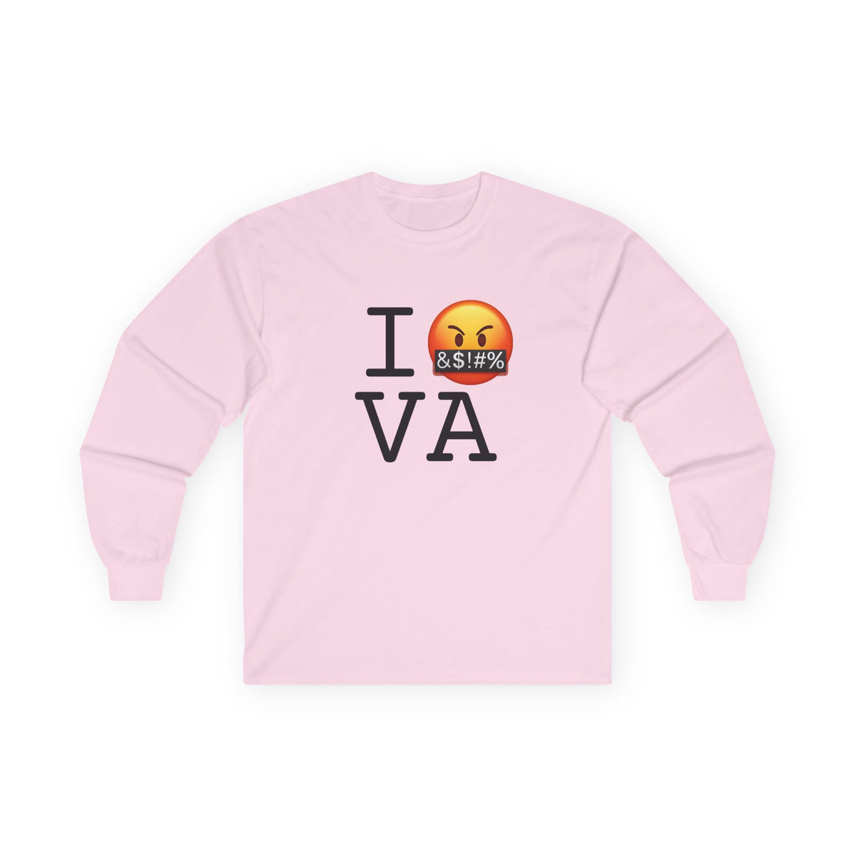 "I Curse about Virginia" Long Sleeve Shirt