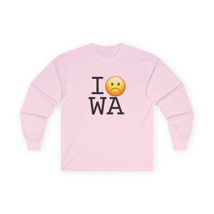 "I'm Grumpy about Washington" Long Sleeve Shirt