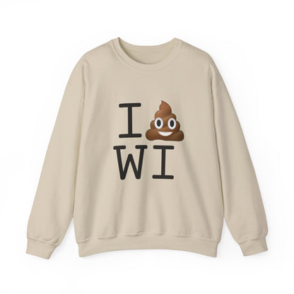 "I Poop in Wisconsin" Sweatshirt