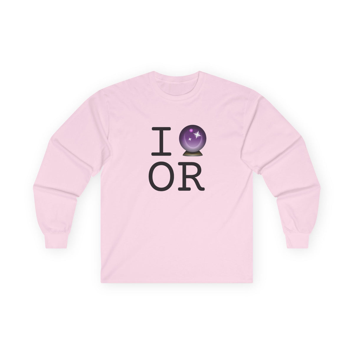 "I Predict the Future (Crystal Ball) of Oregon" Long Sleeve Shirt