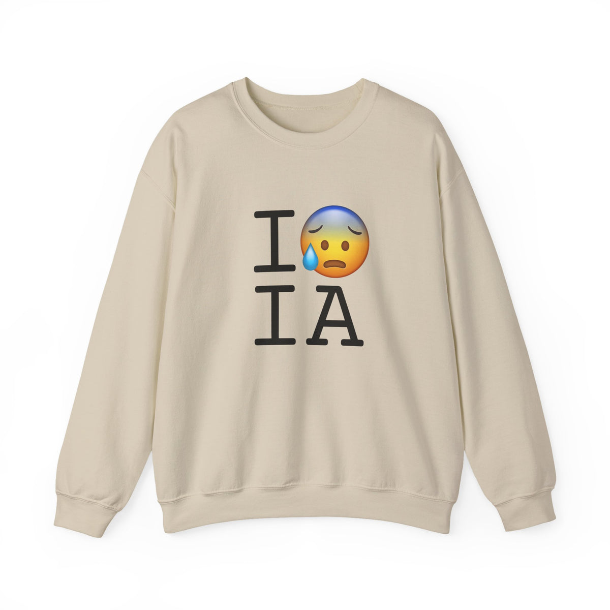 "I'm Anxiously Sweating in Iowa" Sweatshirt
