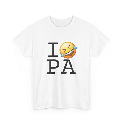 "I Laugh Hard (LMFAO) at Pennsylvania" Tee