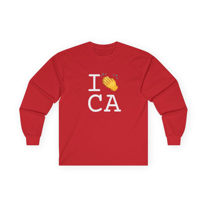 "I Applaud California" Long Sleeve Shirt