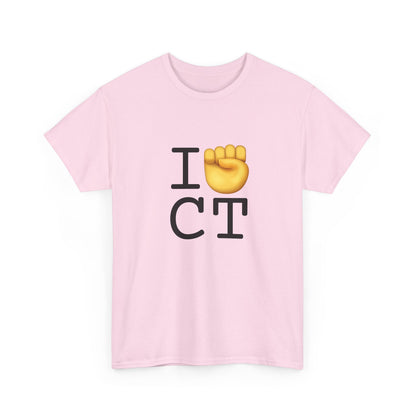 "I Raise my Fist with Connecticut" Tee