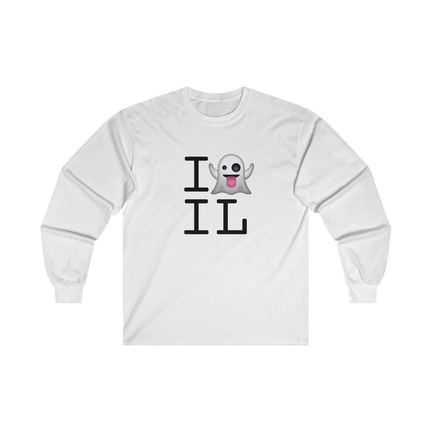 "I'm Ghosting Illinois" Long Sleeve Shirt