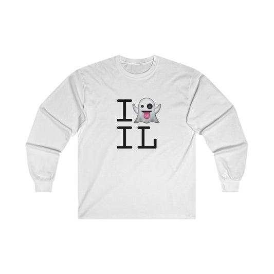 "I'm Ghosting Illinois" Long Sleeve Shirt