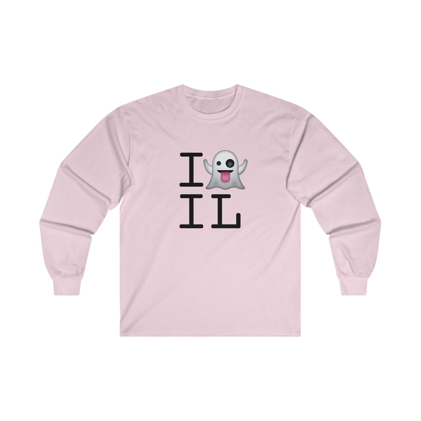 "I'm Ghosting Illinois" Long Sleeve Shirt