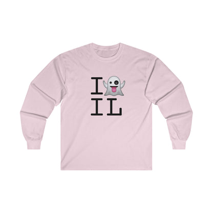 "I'm Ghosting Illinois" Long Sleeve Shirt