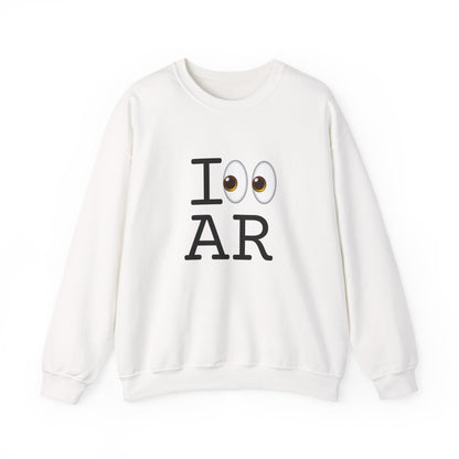 "I Look at Arkansas" Sweatshirt