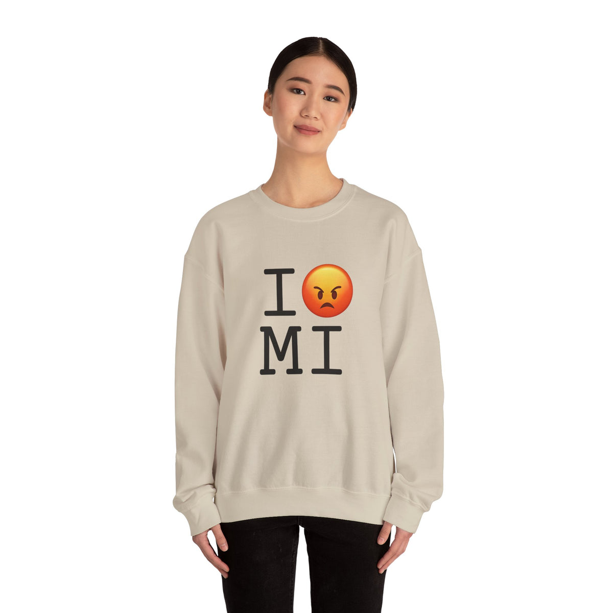 "I'm Angry about Michigan" Sweatshirt