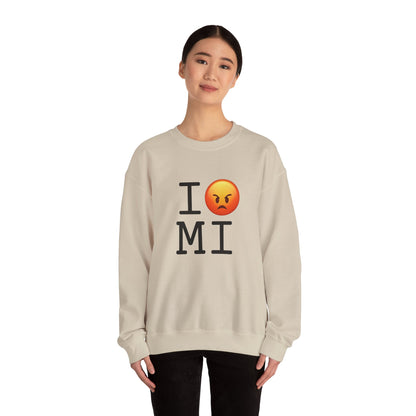 "I'm Angry about Michigan" Sweatshirt