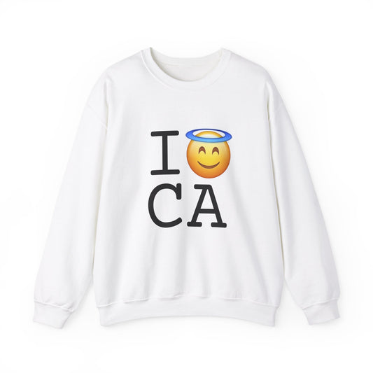 "I'm an Angel in California" Sweatshirt