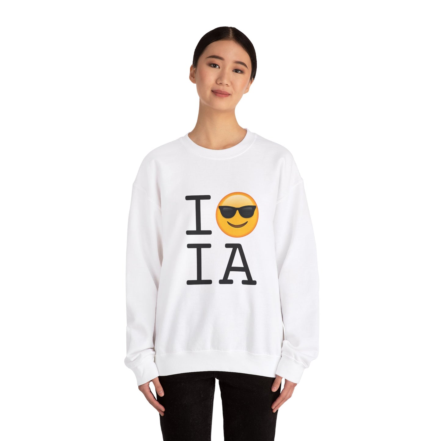 "I'm Cool with Iowa" Sweatshirt