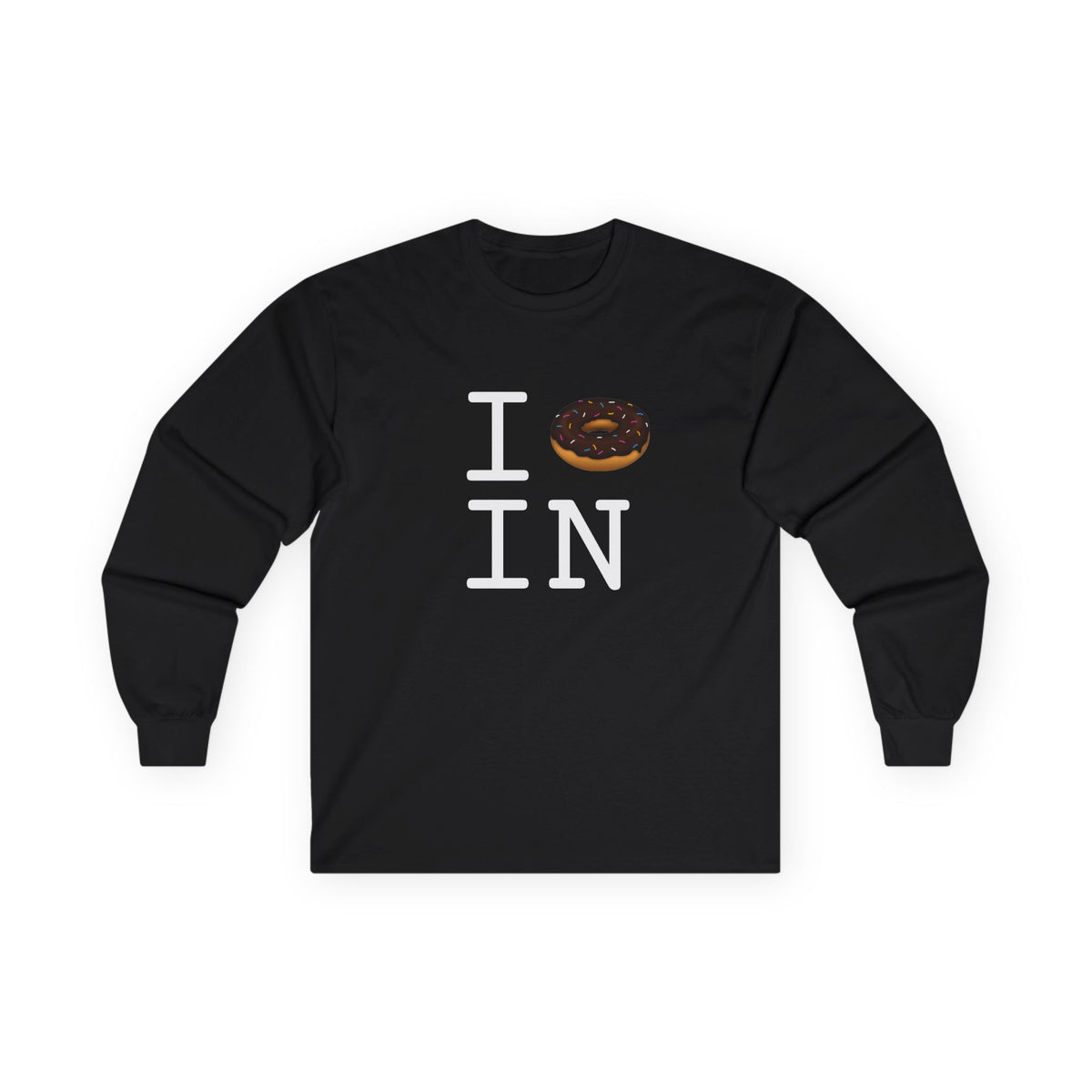 "I Donut Indiana" Long Sleeve Shirt