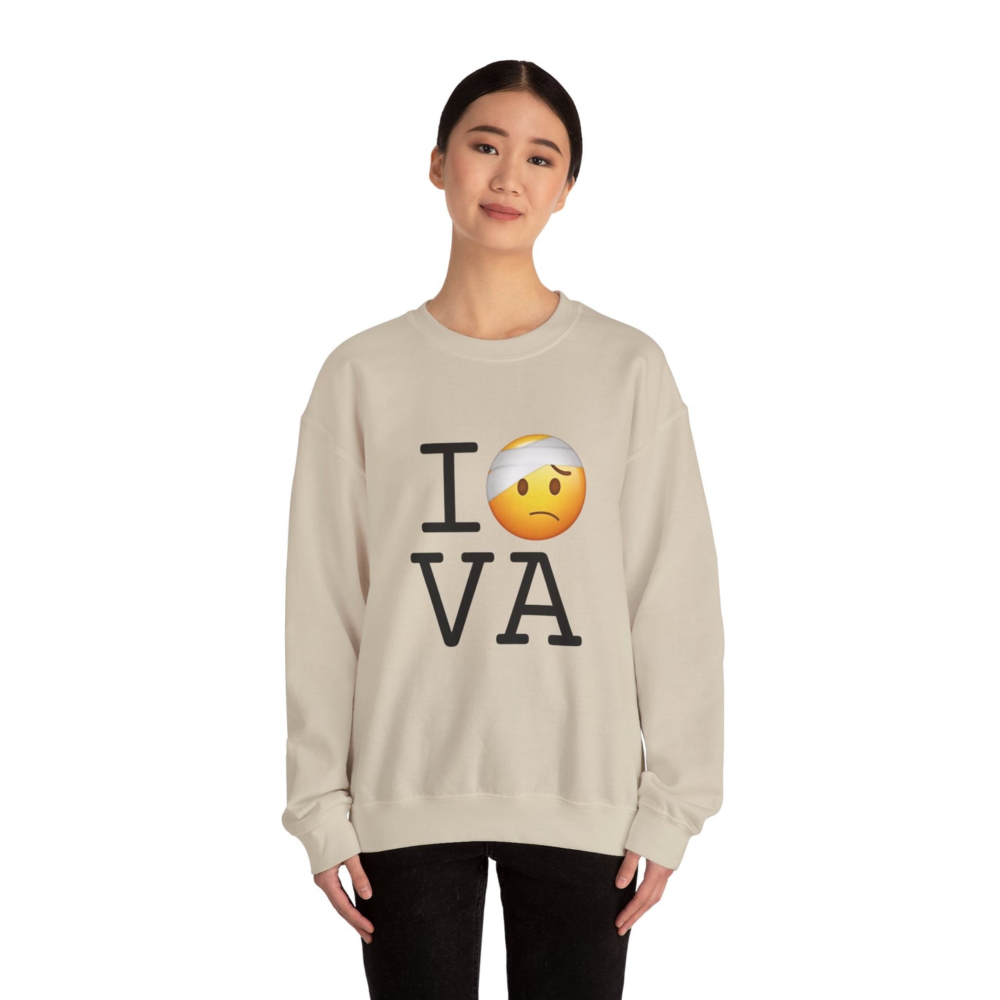 "I'm Hurt in Virginia" Sweatshirt