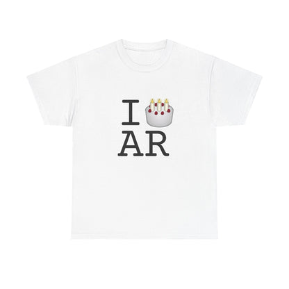 "I Birthday Cake Arkansas" Tee