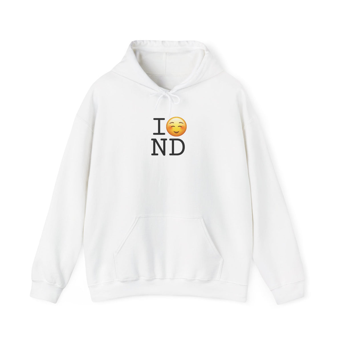 "I Blush at North Dakota" Hoodie