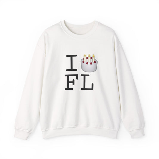 "I Birthday Cake Florida" Sweatshirt