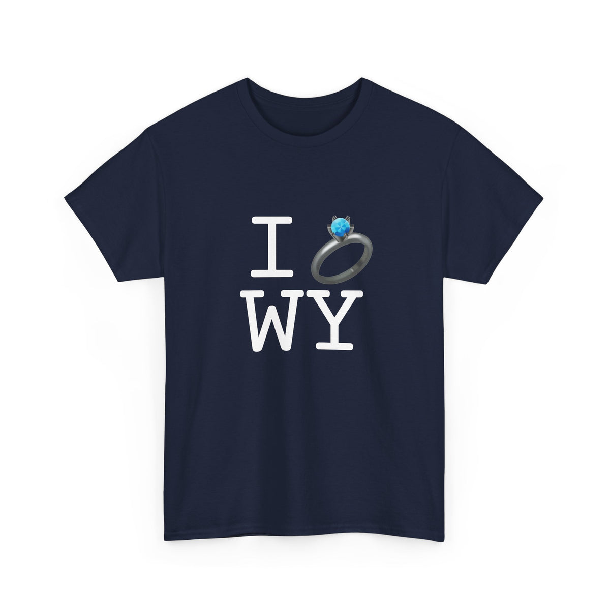 "I'm Married to (Diamond Ring) Wyoming" Tee