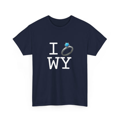 "I'm Married to (Diamond Ring) Wyoming" Tee