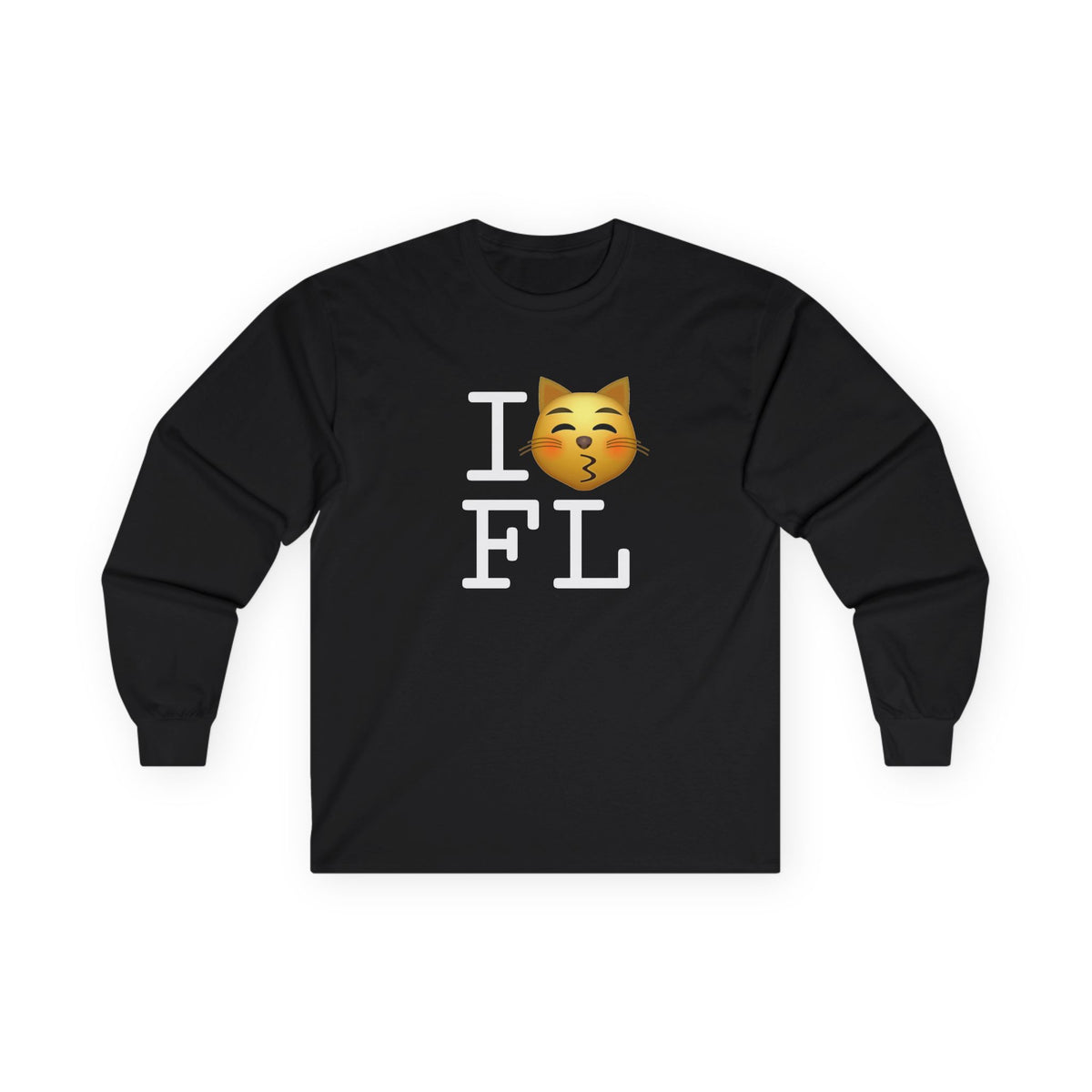 "I'm a Kissing Cat toward Florida" Long Sleeve Shirt