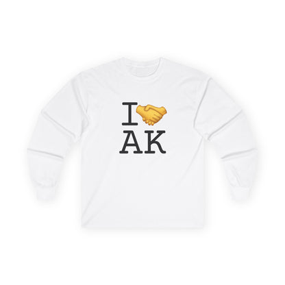 "I Have an Arrangement with Alaska" Long Sleeve Shirt