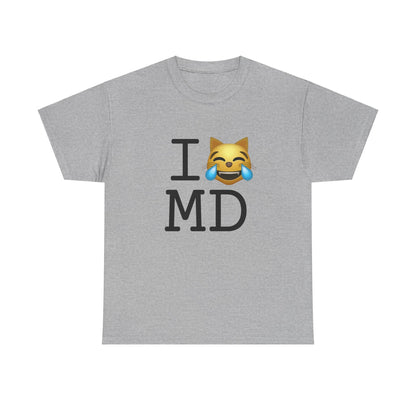 "I'm Laughing like a Cat at Maryland" Tee