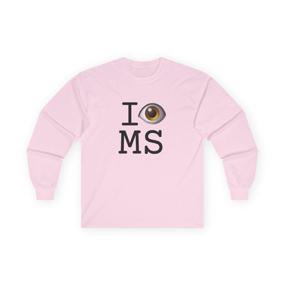 "I See (Eye) Mississippi" Long Sleeve Shirt