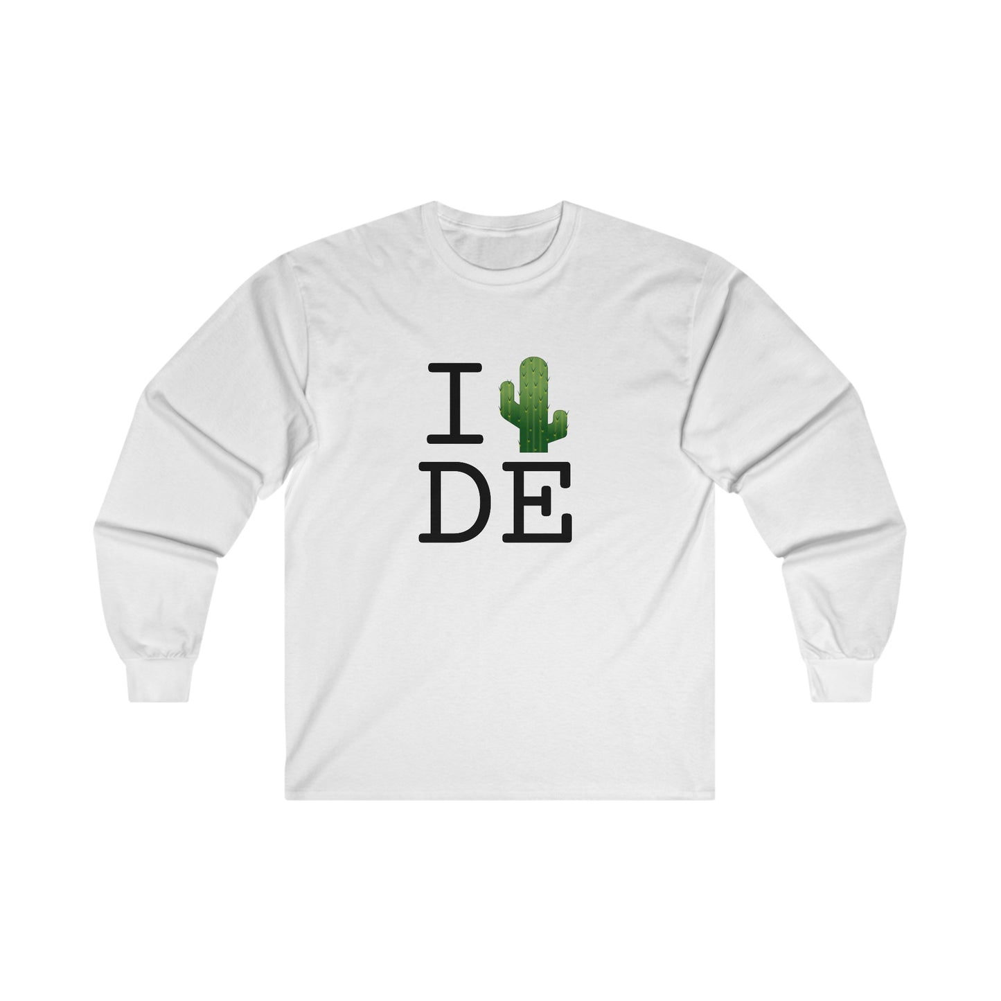 "I Cactus Delaware" Long Sleeve Shirt