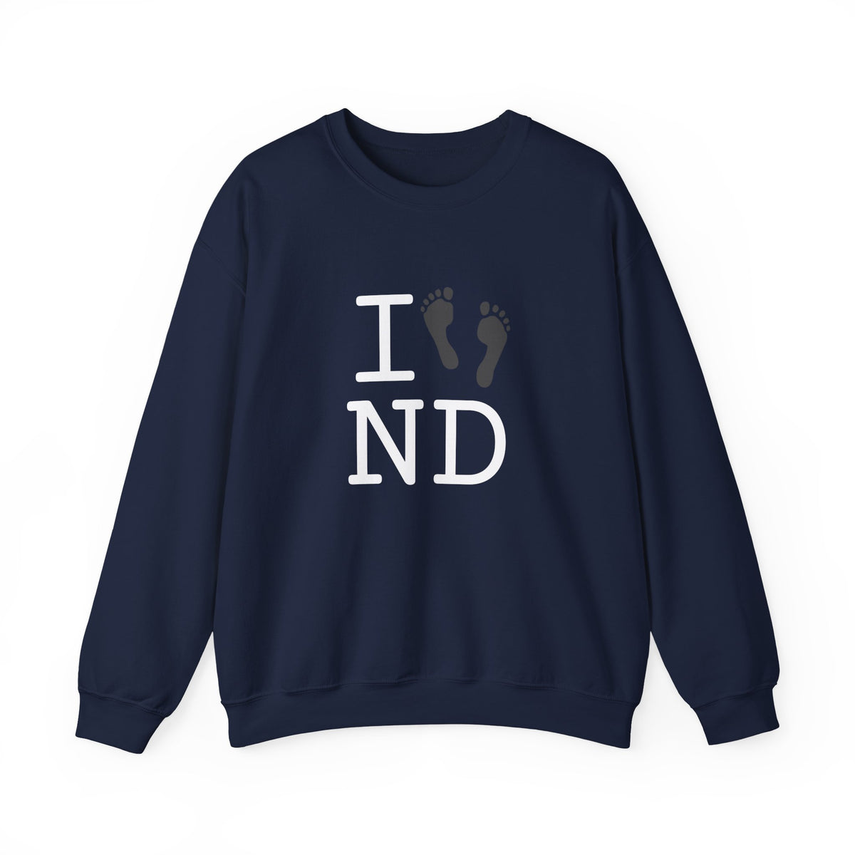 "I leave Footsteps in North Dakota" Sweatshirt