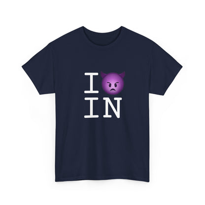 "I'm an Angry Devil about Indiana" Tee