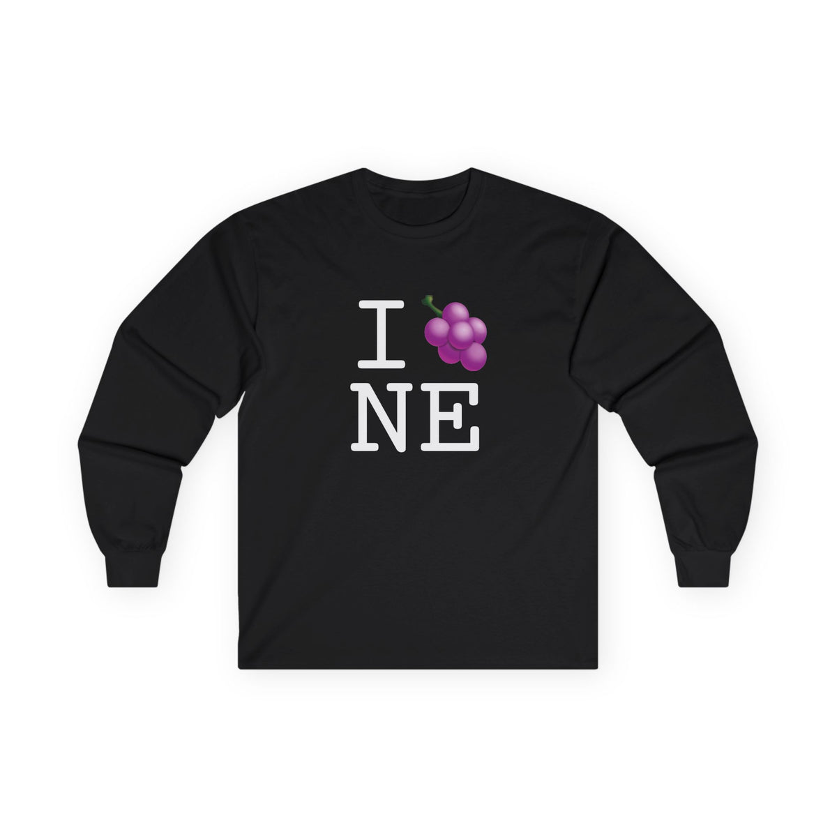 "I Grape Nebraska" Long Sleeve Shirt