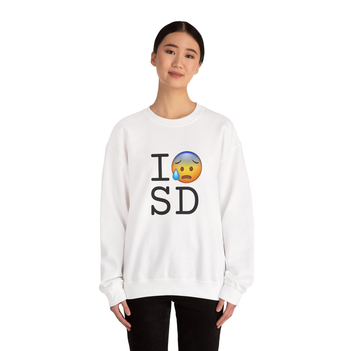 "I'm Anxiously Sweating in South Dakota" Sweatshirt