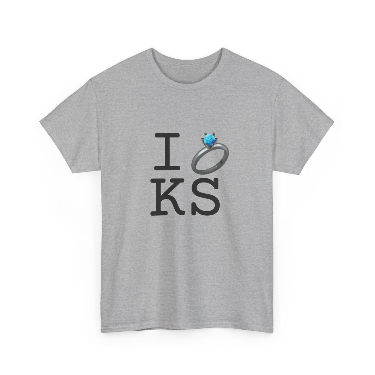 "I'm Married to (Diamond Ring) Kansas" Tee