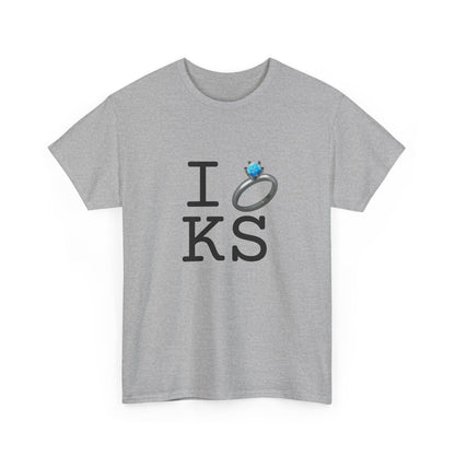 "I'm Married to (Diamond Ring) Kansas" Tee