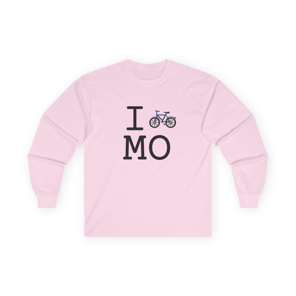 "I Bicycle Missouri" Long Sleeve Shirt