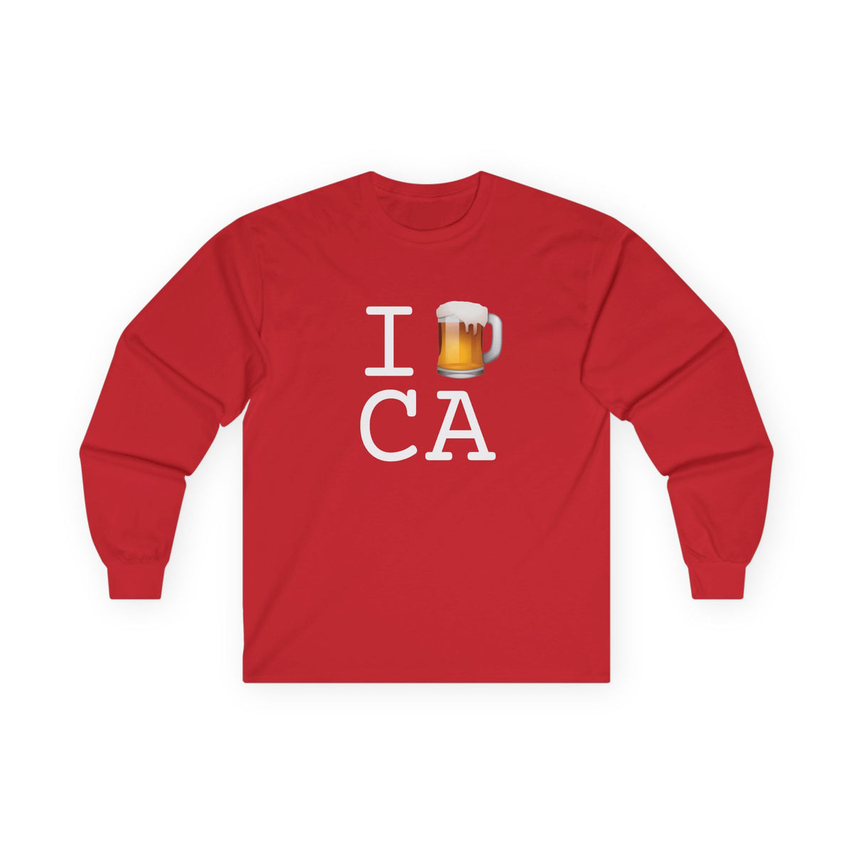 "I Beer California" Long Sleeve Shirt
