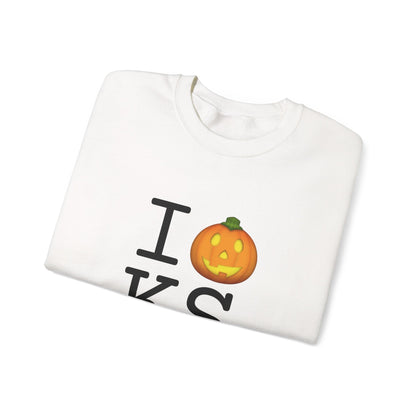 "I Jack-O-Lantern (Pumpkin) Kansas" Sweatshirt